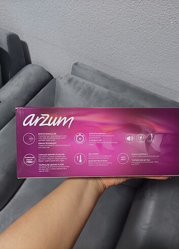 Arzum Arzum Hypnose Ionmax Saç Maşası - Lila