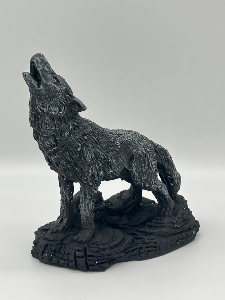 Koyu Gri Kurt Figürü - Görsel 2