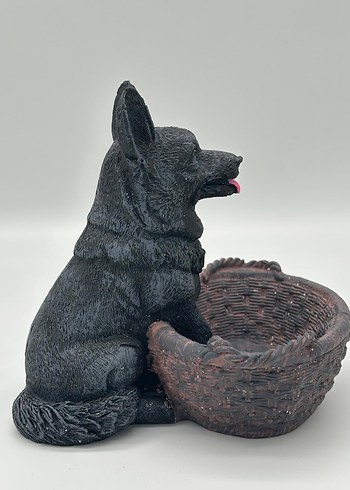 Köpek Figürlü Sepet Dekoru - Görsel 3