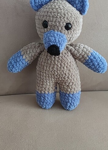 Kadife ipten amigurumi ayıcık 