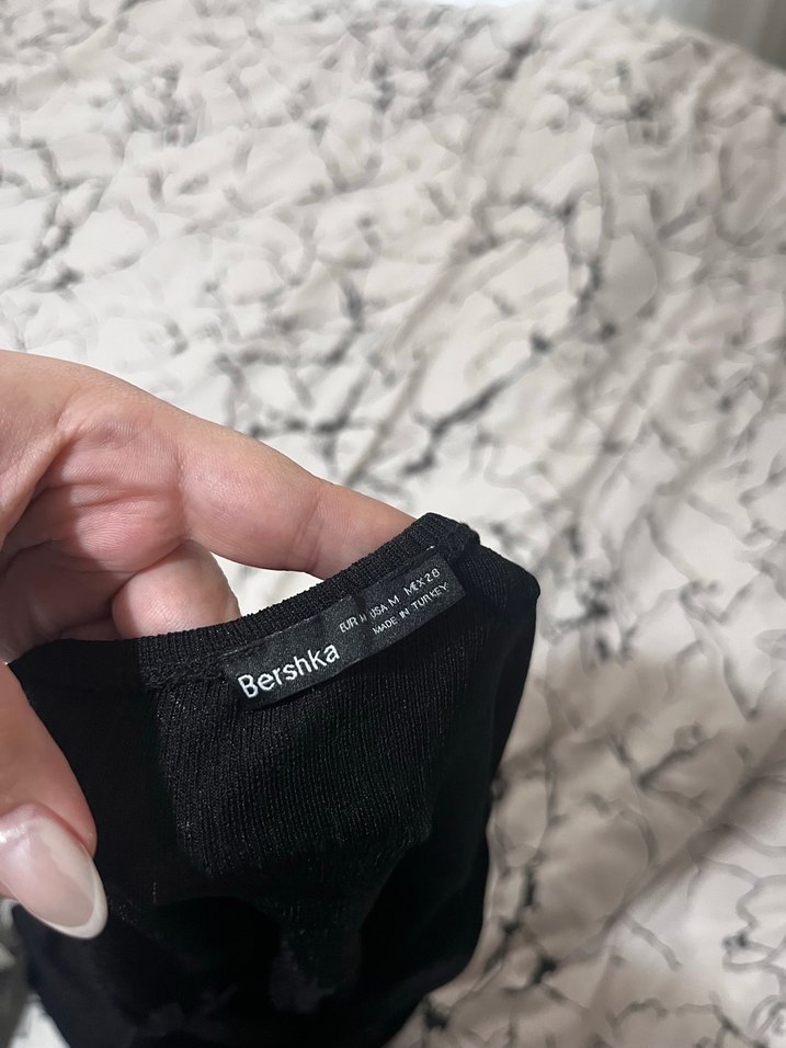 Siyah boyundan bağlamalı  Kadın tulum - Görsel 3