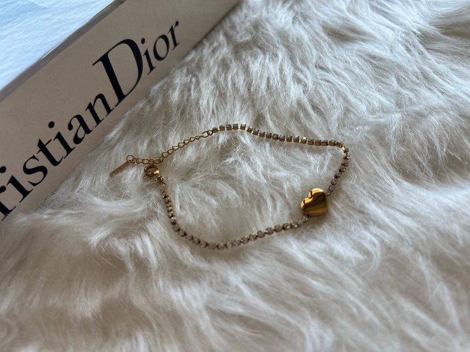 Altın Renkli Su Yolu Kadın Bileklik - Görsel 4