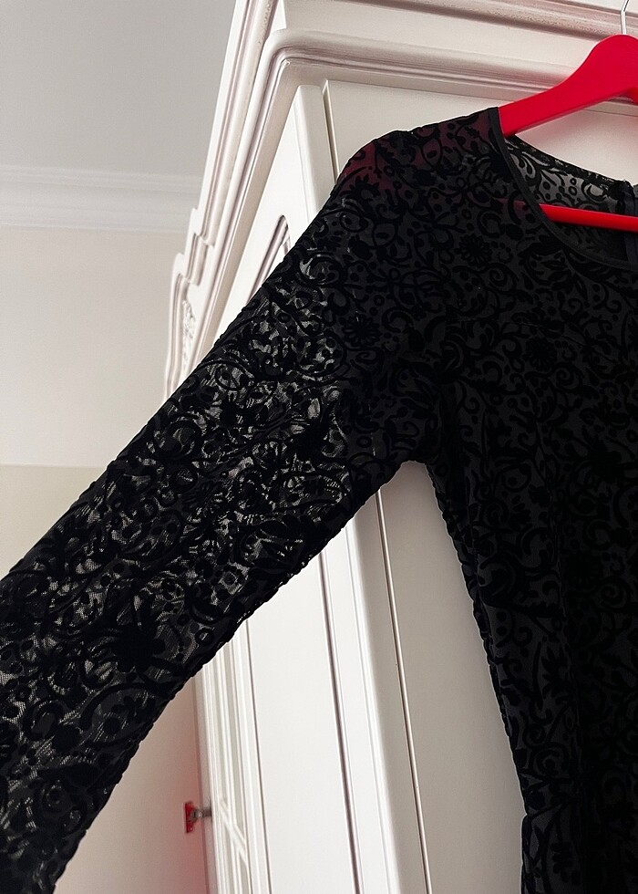 Siyah elbise - Görsel 3