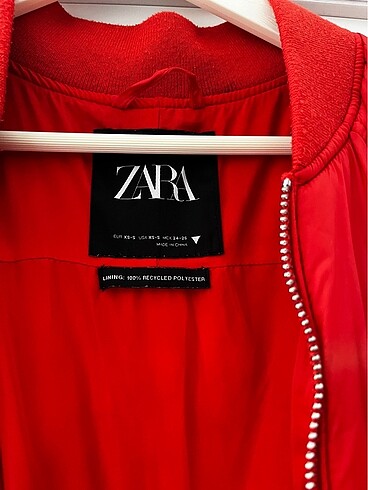 Zara Zara Turuncu Bomber
