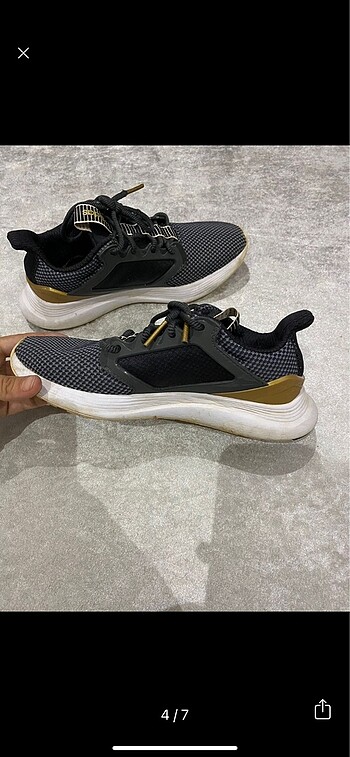 36,5 Beden gri Renk Adidas spor ayakkabı