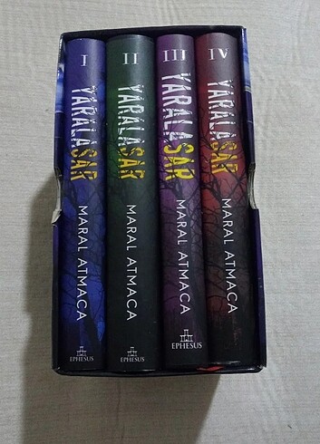 Yaralasar Serisi 4 Kitap Maral Atmaca Ciltli