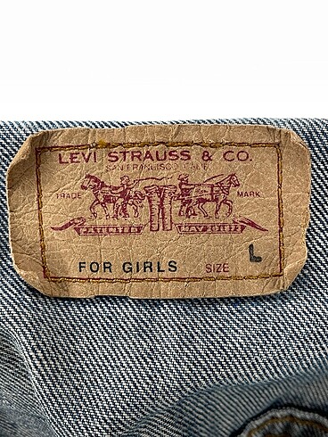 l Beden çeşitli Renk Levis Kot Ceket %70 İndirimli.