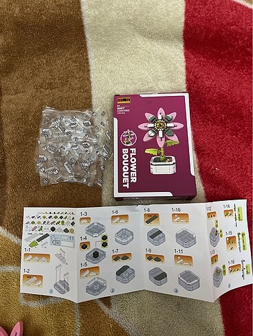  Beden Lego çiçek