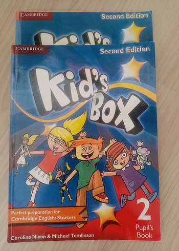 Cambridge Kids Box 2. Seviye Öğrenci Kitabı ve aktivite kitabı