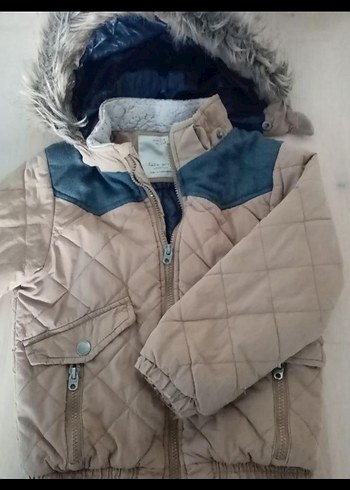 Zara Kürklü Erkek Çocuk Mont