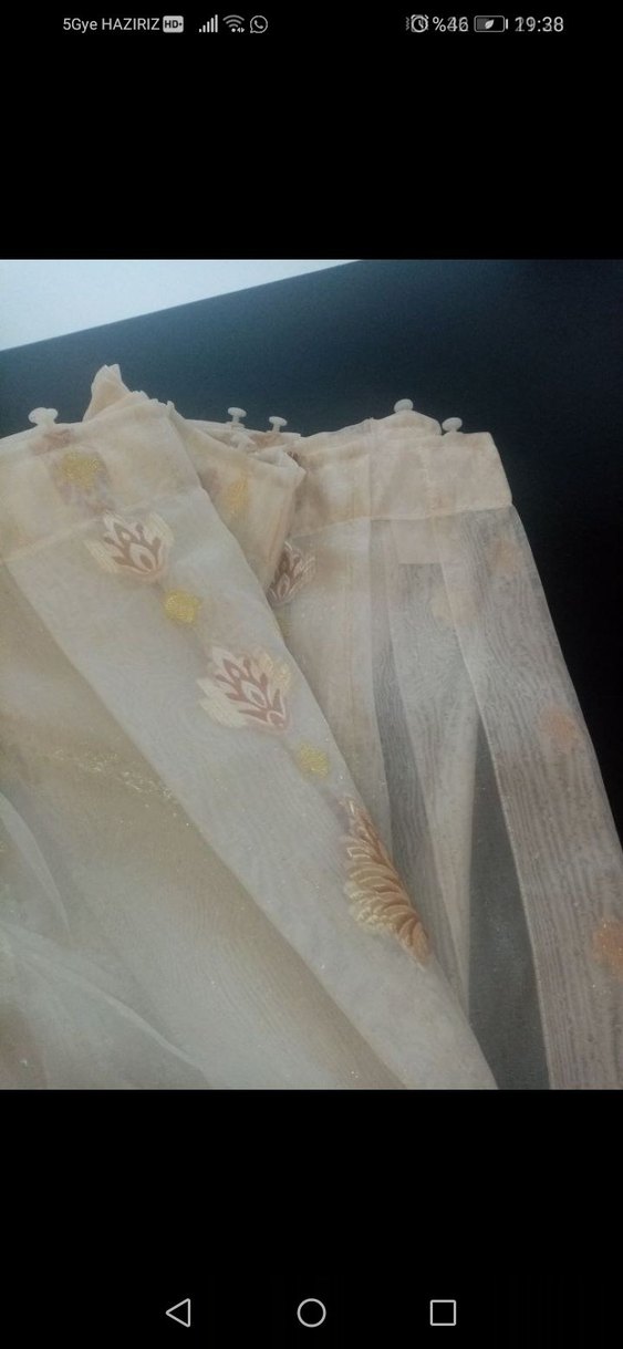 Desenli Salon Tül - Görsel 3