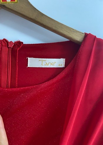 Klasik Şıklık Kırmızı Uzun Kollu Elbise - Görsel 6