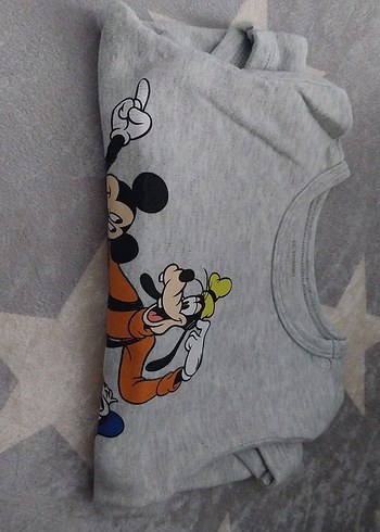 Baskılı Beyaz Bebek Zıbın 3'lü - Görsel 2