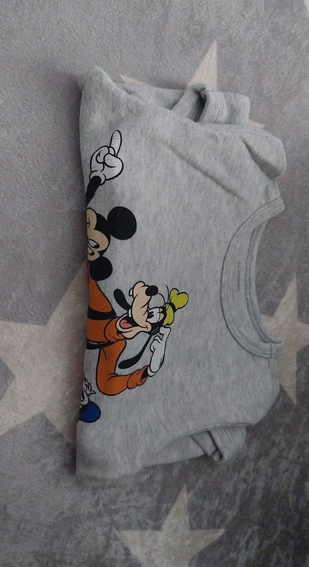 Baskılı Beyaz Bebek Zıbın 3'lü - Görsel 2