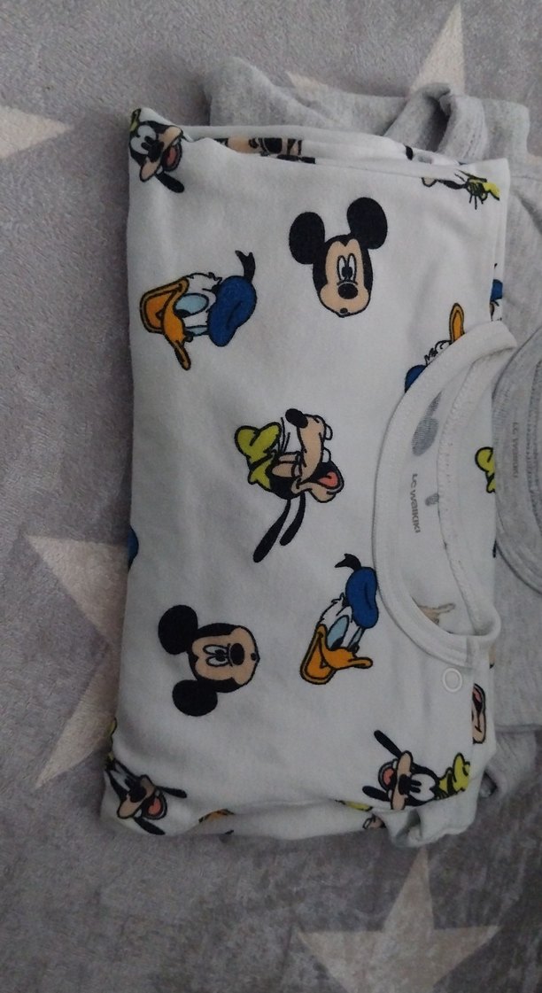 Baskılı Beyaz Bebek Zıbın 3'lü - Görsel 3