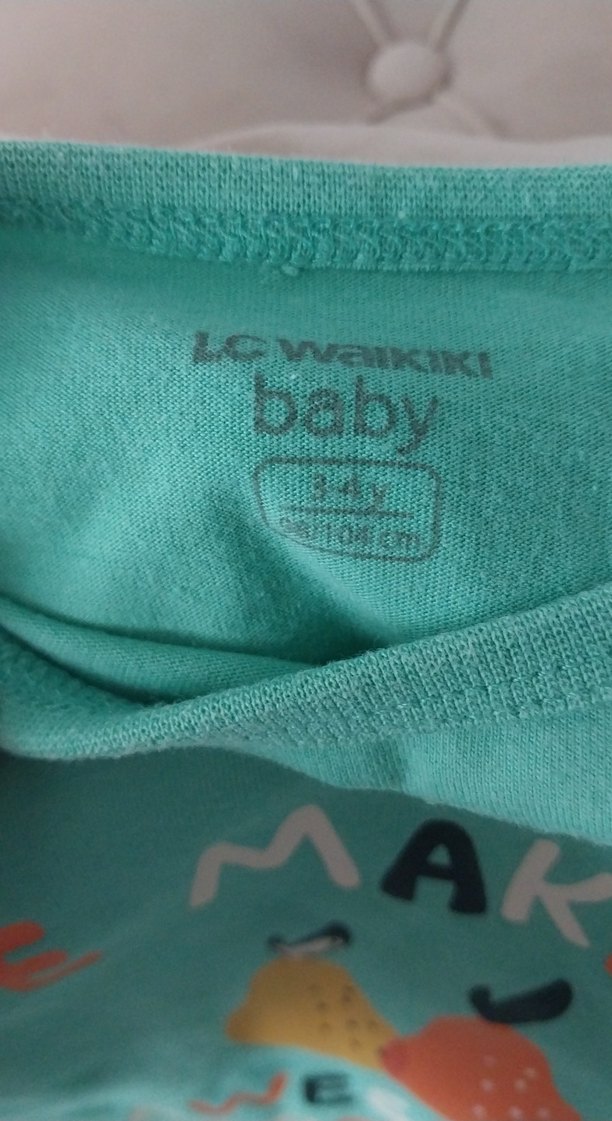 Çok Renkli Çıtçıtlı Bebek Erkek Tulum - Görsel 2