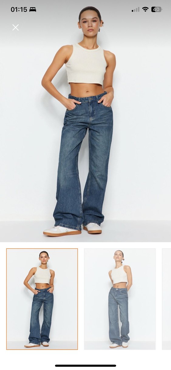 Trendyolmilla jean - Görsel 2