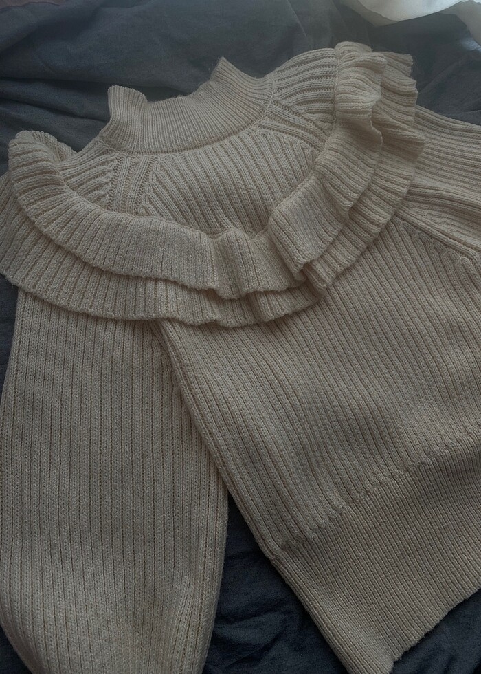 Hm kalın yün kazak - Görsel 3