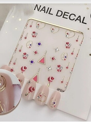 Elit Nail Sticker No:7