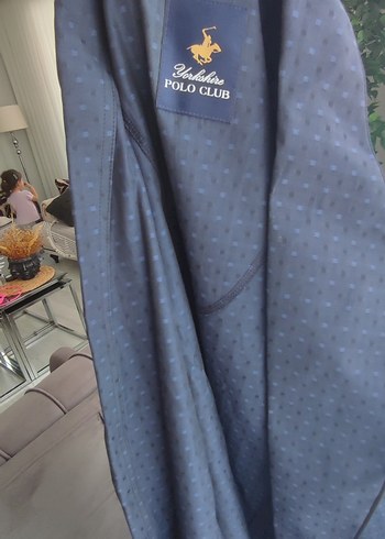 Lacivert Erkek Sabahlık - Görsel 2