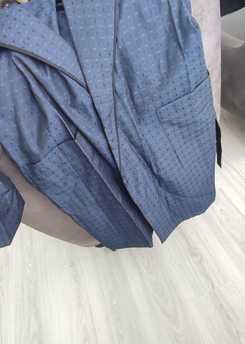 Lacivert Erkek Sabahlık - Görsel 3