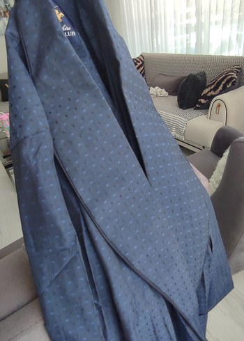 Lacivert Erkek Sabahlık - Görsel 7