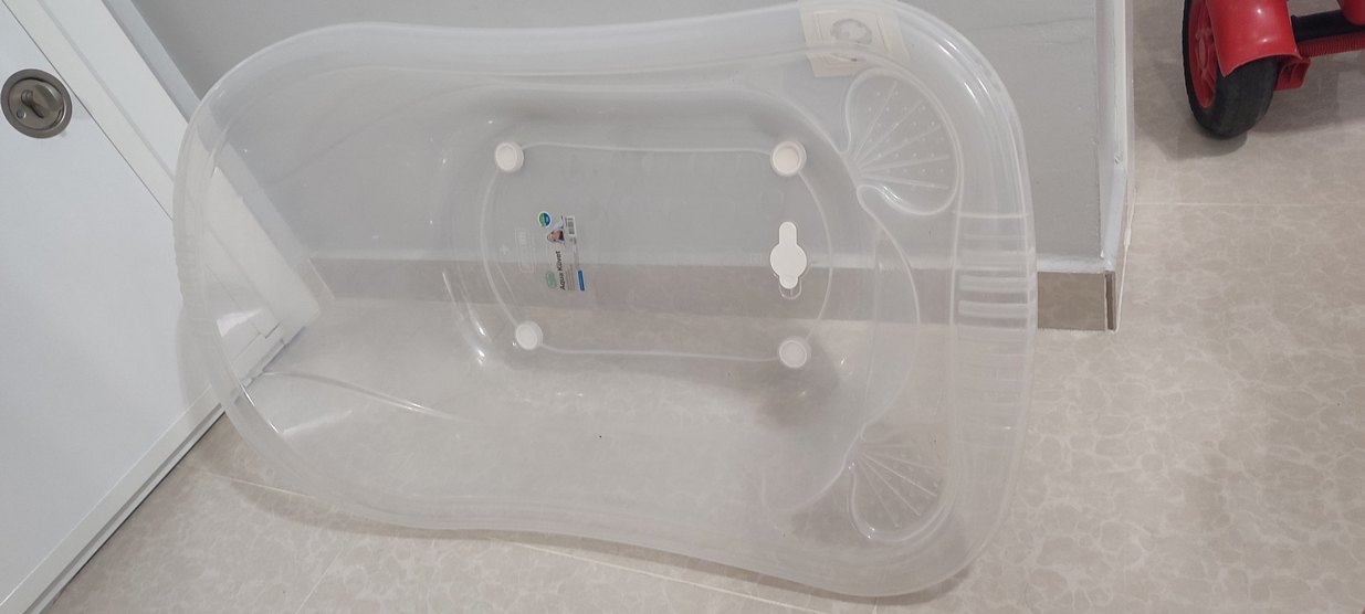 Şeffaf Bebek Küveti - Görsel 5