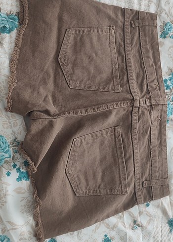 Bohem Tarzı Kadın Kot Şort - Görsel 4