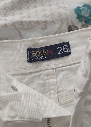 Kadın beyaz jean etek - Görsel 5