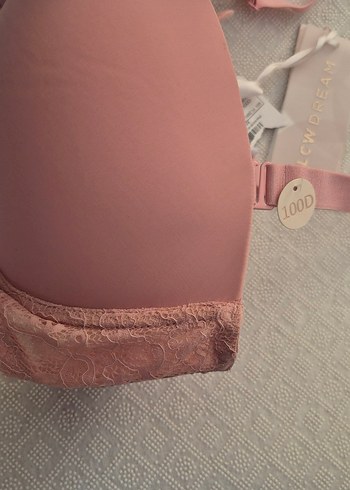 LC Waikiki Pastel Pembe Dantelli Bohem Sütyen