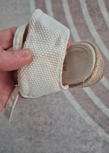 Bej Kadın Keten Dolgu Topuk Espadril - Görsel 9