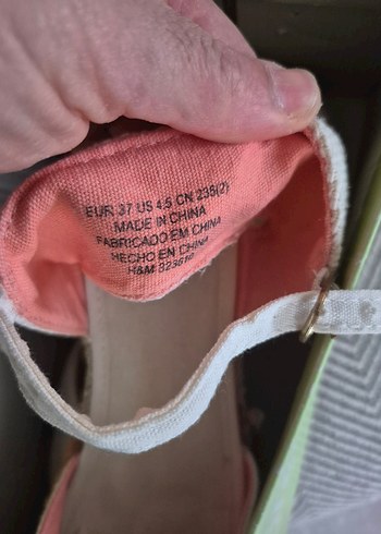 Bej Kadın Keten Dolgu Topuk Espadril - Görsel 11