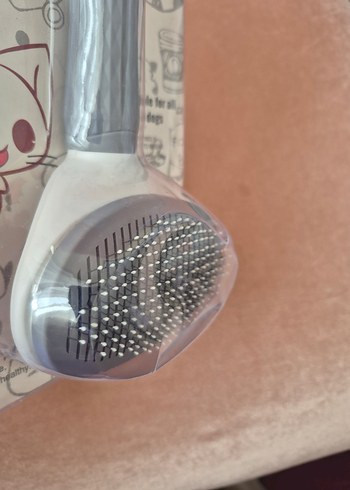 Gri Tüy Toplayıcı Kedi ve Köpek Fırçası - Görsel 4