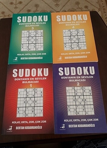 Sudoku kitapları 