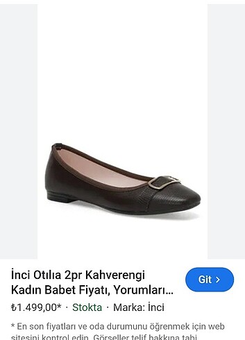 Inci 36 numara babet