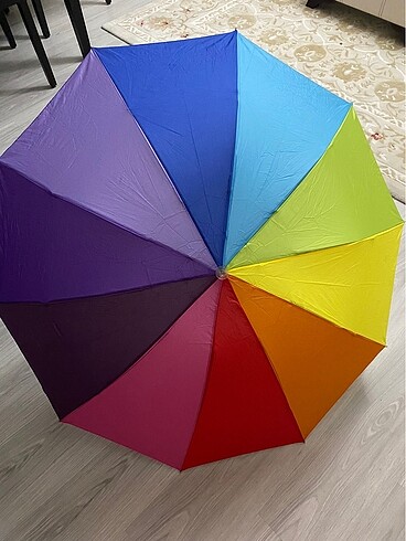 Rengarenk şemsiye