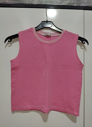 Stradivarius Pembe Crop
