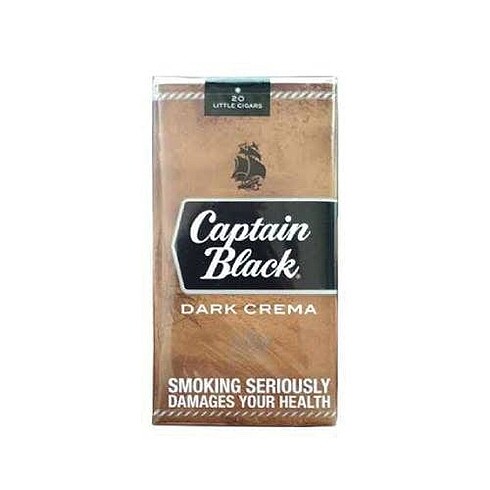 25 karton captain balck dark creama