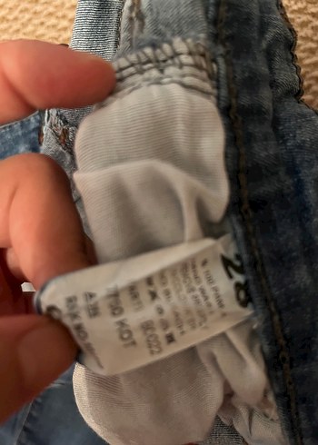 Diğer Kadın Gri Denim Kemerli Jean