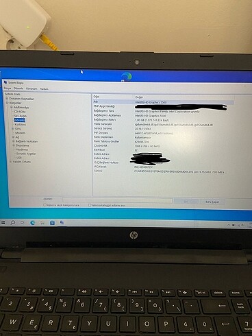 Beden Renk Temiz hp G5 laptop