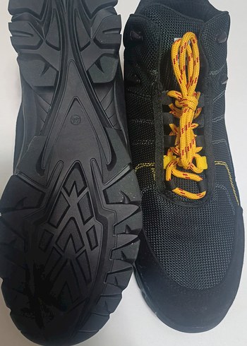 Sarı Renkli Erkek Spor Ayakkabı Bağcığı - Görsel 3