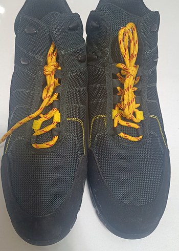 Sarı Renkli Erkek Spor Ayakkabı Bağcığı - Görsel 2