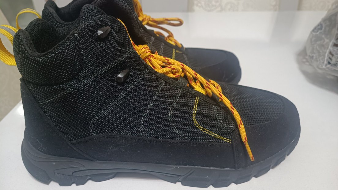 Sarı Renkli Erkek Spor Ayakkabı Bağcığı - Görsel 5