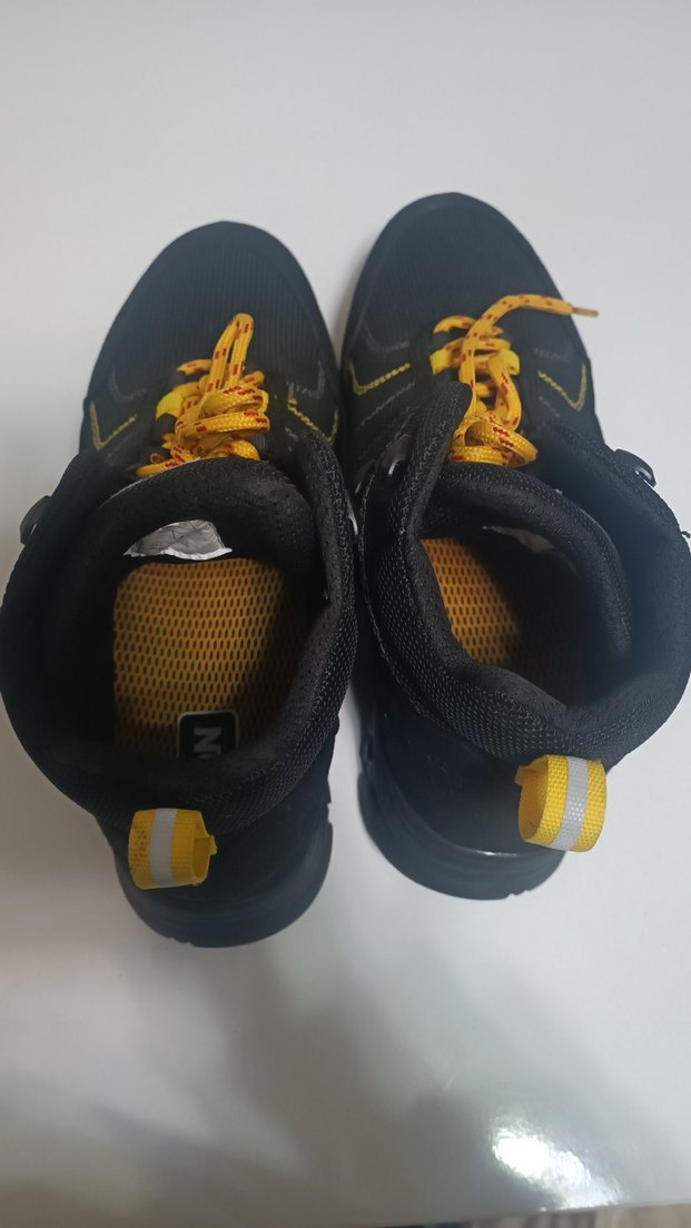 Sarı Renkli Erkek Spor Ayakkabı Bağcığı - Görsel 4