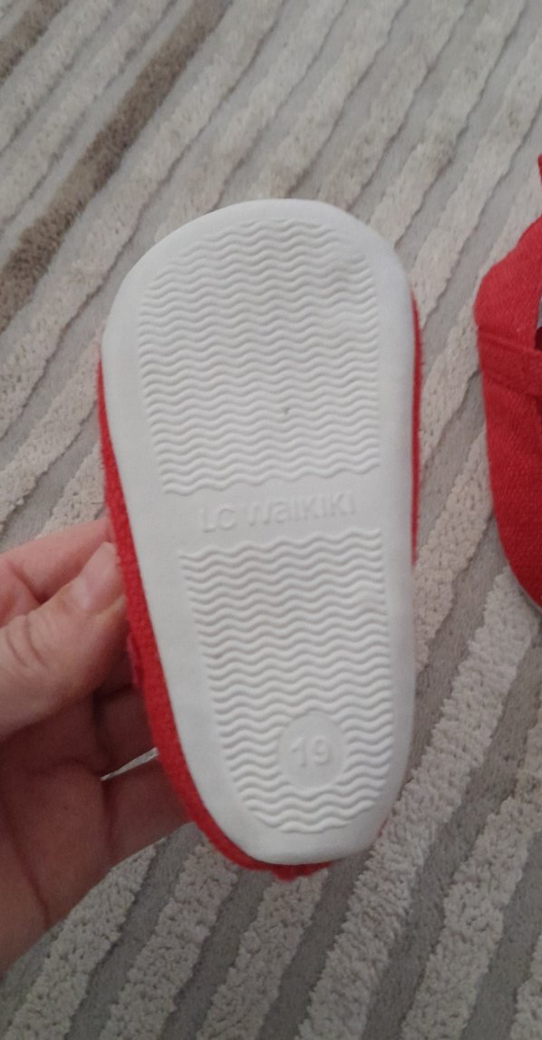 Kız Çocuk Kırmızı Fırfırlı Babet Ayakkabı - Görsel 2