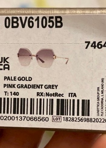 Bulgari güneş gözlüğü - Görsel 4