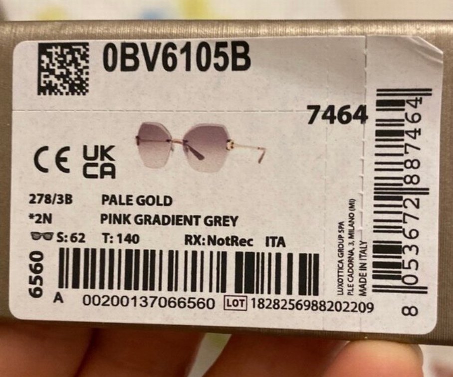 Bulgari güneş gözlüğü - Görsel 4