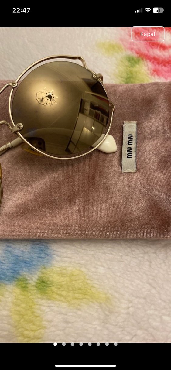 Miu Miu güneş gözlüğü - Görsel 3
