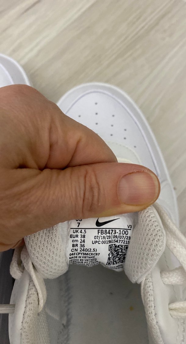 Nıke af 1 orjinal bayan spor - Görsel 5