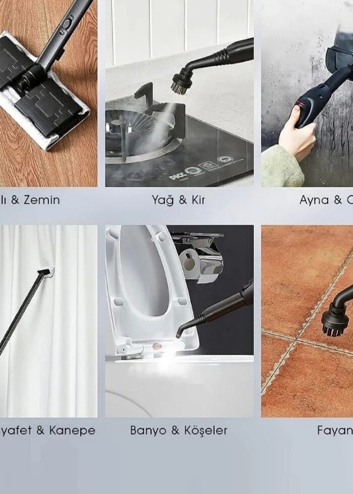 Buharlı Temizlik Makinesi - Görsel 2